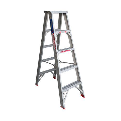 Indalex 120kg 5 Step Double Sided Aluminium Step Ladder 