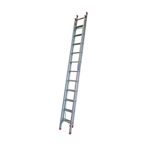 Indalex Aluminium Extension Ladder - 6.6m Extended Length - 135kg Rated
