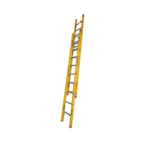 Indalex Fibreglass Extension Ladder - 2.8m to 4.3m - 135KG