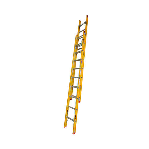 Indalex Fibreglass Extension Ladder - 5.5m Extended Length - 135kg Rated