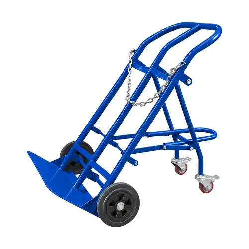 Fold Out 2 Cylinder Gas Trolley