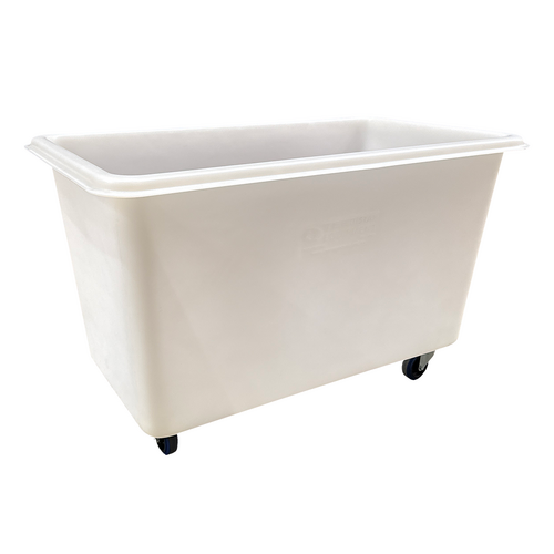 350L Injection Moulded Plastic Tank With Castors - White