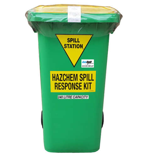 240 Litre Compliant Hazchem Spill Kit - AusSpill Quality Compliant