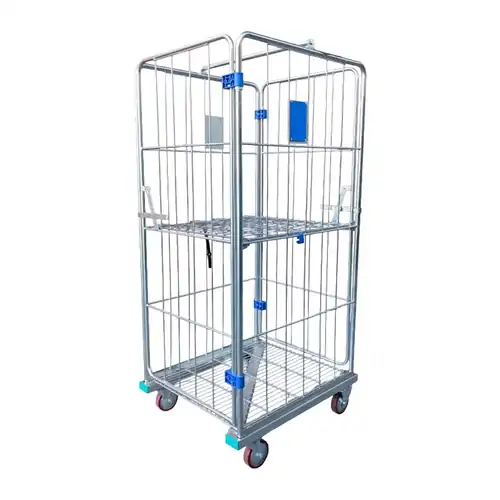 400kg Rated 4 Sided Z Frame Secure Roll Cage